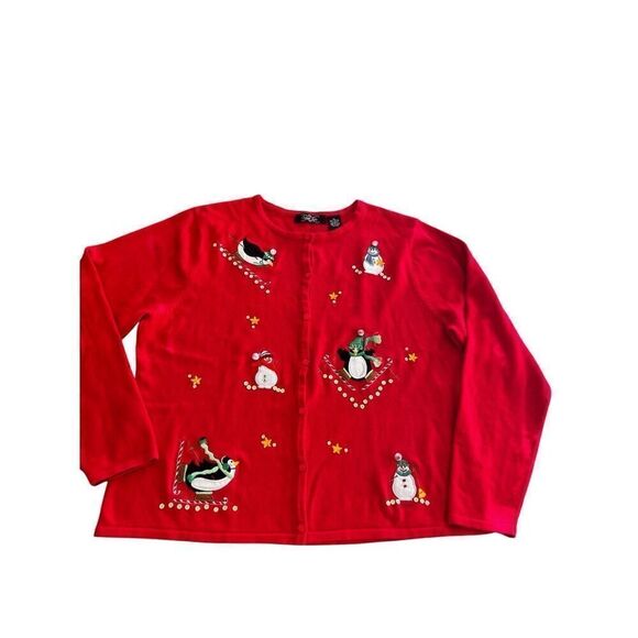 Crystal Kobe Ugly Christmas sweater size XL - Picture 10 of 10